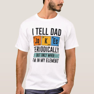 Ik vertel af en toe vadergrappen t-shirt