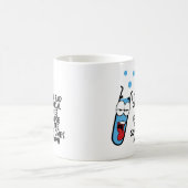 Ik vertel Bad Chemical JOkes Funny Pun Koffiemok (Center)