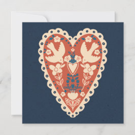 Ik vertel de wereld over mijn liefde voor jou feestdagenkaart