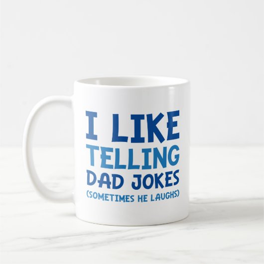 Ik Vertel Graag Vadergrappen Koffiemok (Links)