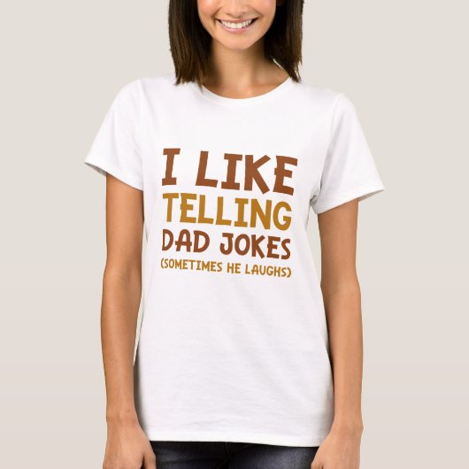 Ik Vertel Graag Vadergrappen T-shirt (Voorkant)