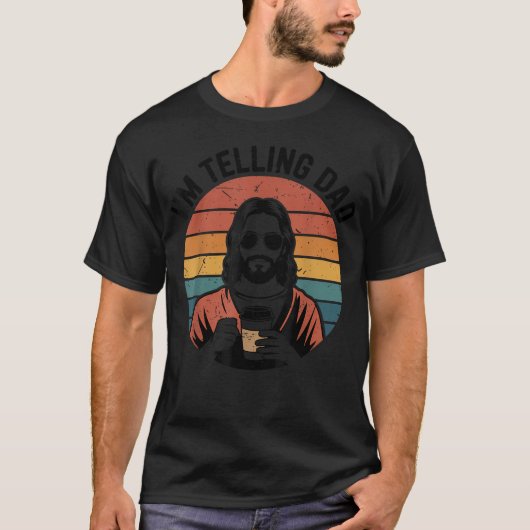 Ik Vertel het Vader Christus Jezus Meme Christelij T-shirt (Voorkant)