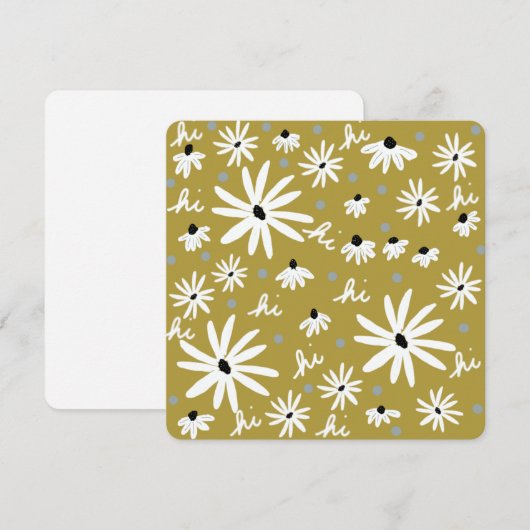 Ik vertel je gewoon hallo (Voorkant / Achterkant)