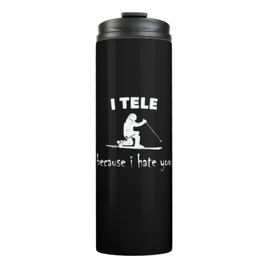 Ik vertel omdat ik je haat thermosbeker (Voorkant)