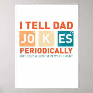Ik vertel papa grappen af en toe grappige vaders poster