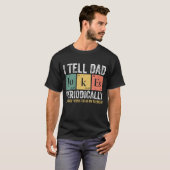 * Ik vertel papa grappen digitale print T-shirt (Voorkant volledig)