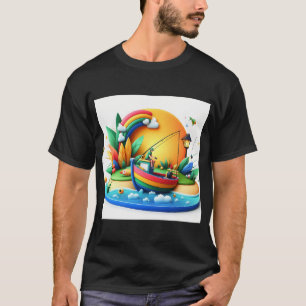Ik vertel papa grappen Periodiek grappige Alchemis T-shirt