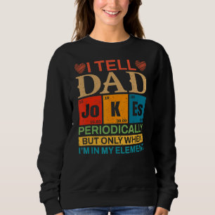 Ik vertel papa grappen regelmatig tafel opa vader trui