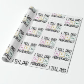 Ik vertel papa Jokes periodiek Cadeaupapier (Uitgerold)