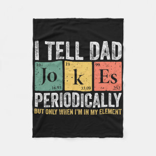 Ik vertel papa Jokes periodiek Fath Fleece Deken