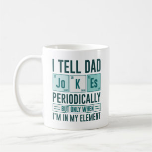Ik vertel papa Jokes periodiek Koffiemok