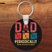 Ik vertel papa Jokes periodiek, maar alleen elemen Sleutelhanger (Voorkant)