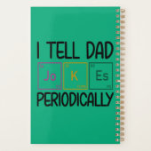 Ik vertel papa Jokes periodiek Planner (Achterkant)