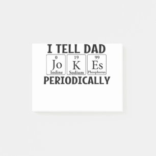 Ik vertel papa Jokes periodiek Post-it® Notes