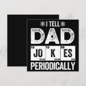 Ik vertel papa Jokes periodiek Save The Date (Voorkant / Achterkant)