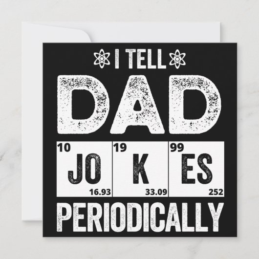Ik vertel papa Jokes periodiek Save The Date (Voorkant)