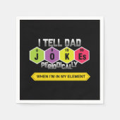 Ik vertel papa Jokes periodiek Servet (Voorkant)