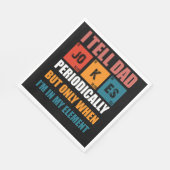 Ik vertel papa Jokes regelmatig grappige vaderdag Servet (Hoek)