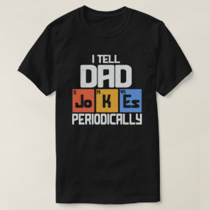 Ik vertel papa Jokes regelmatig grappige vaderdag T-shirt