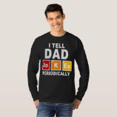 ik vertel papa jokes t-shirt (Voorkant volledig)