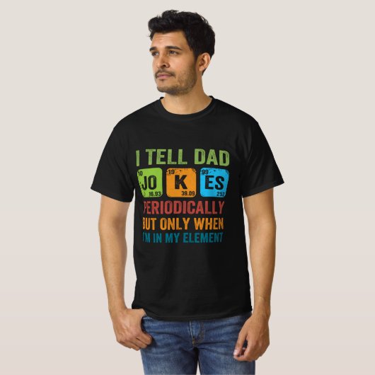 Ik vertel papa regelmatig, maar alleen als ik erin t-shirt (Voorkant volledig)