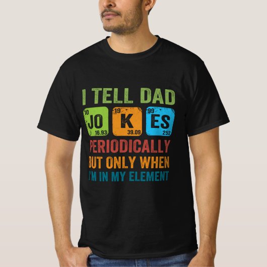 Ik vertel papa regelmatig, maar alleen als ik erin t-shirt (Voorkant)