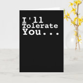 Ik vertolk je Humor Kaart (Gele Bloem)