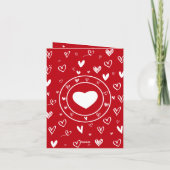 Ik vertolk je Sarcastische Vday Holiday Kaart (Achterkant)