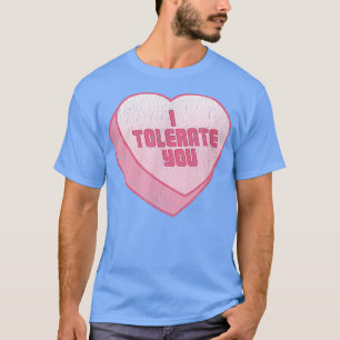 Ik vertolk je Snoep Heart Funny Valentijnsdag T-shirt