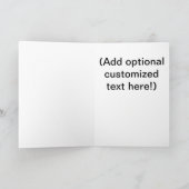 Ik vertolk je Valentijnsdag hart Snoep Feestdagen Kaart (Binnen)