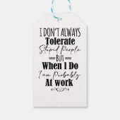 Ik vertolk niet altijd stoutmoedige mensen cadeaulabel (Achterkant)