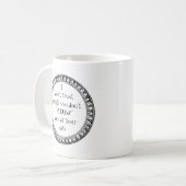 Ik vertrouw mensen niet. . . koffiemok (Voorkant links)