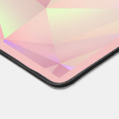 Ik vertrouw op God Roze Sparkly Achtergrond Bureaumat (Hoek)