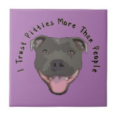 Ik vertrouw op Pitties Tegeltje (Voorkant)