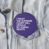 IK VERTROUWEN HET TOETREDINGSGERECHT -.png Ronde Button 4,0 Cm (In situ)