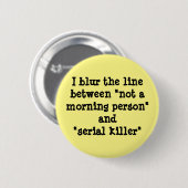 Ik vervaag de grens ronde button 5,7 cm (Voorkant /achterkant)