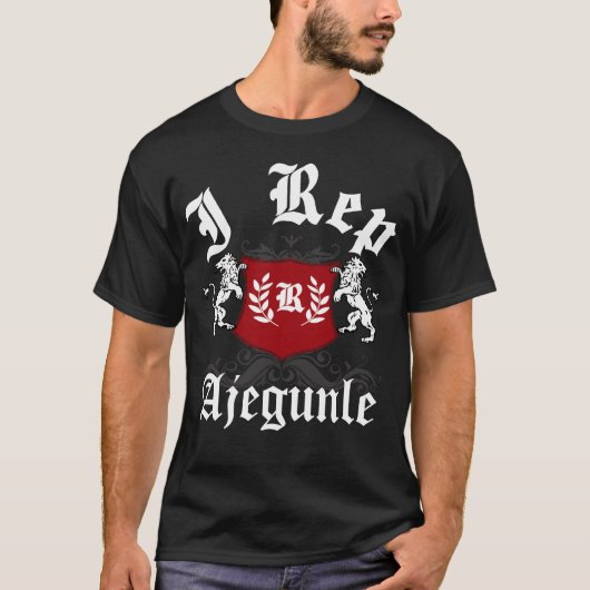 Ik vervang Ajegunle  T-shirt (Voorkant)