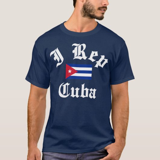 Ik vervang Cuba T-shirt (Voorkant)