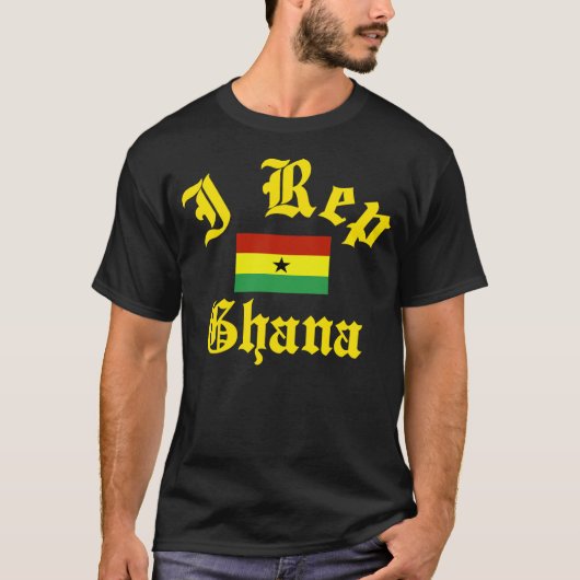 Ik vervang Ghana T-shirt (Voorkant)