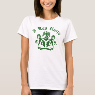 Ik vervang het Naija-ontwerp met een wapen T-shirt