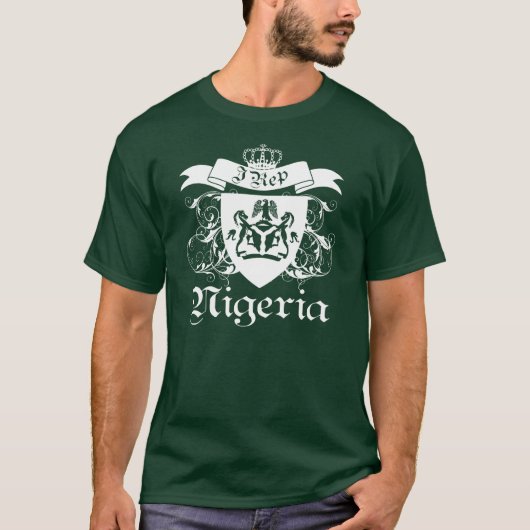 Ik vervang het Naija-ontwerp met een wapen T-shirt (Voorkant)