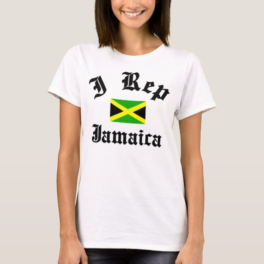 Ik vervang Jamaica T-shirt (Voorkant)