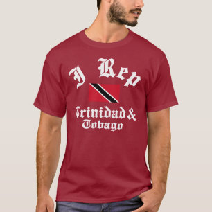 Ik vervang Trinidad en Tobago T-shirt