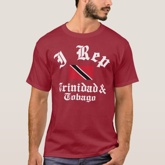 Ik vervang Trinidad en Tobago T-shirt (Voorkant)