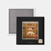 Ik verveel me. magneet (Voorkant / Achterkant)