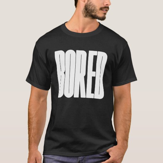 Ik verveel me vet logo t-shirt (Voorkant)
