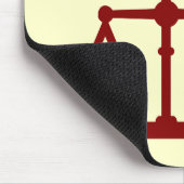 Ik vervolgt advocaat Mousepad Muismat (Hoek)