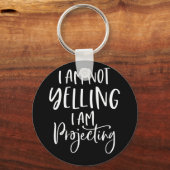 Ik verwacht geen actrice-theatermeisje sleutelhanger (Voorkant)