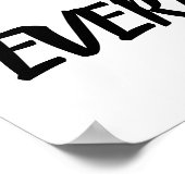 Ik verwacht grote dingen, positieve affirmaties poster (Hoek)