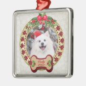 Ik verweed je een vrolijk kerst gepersonaliseerd h metalen ornament (Links)